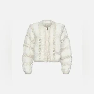 Frame Denim Sweaters Frame Denim Pom Pom Cardigan Poshmark